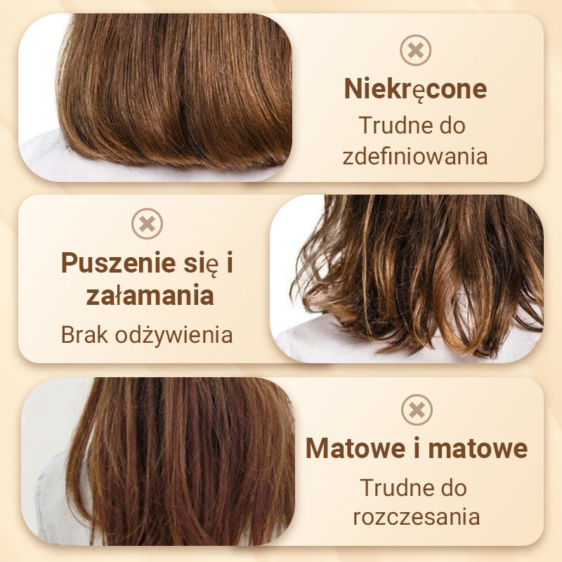 🔥Gorące produkty✨Długotrwała stylizacja Marokańska objętość Nawilżająca elastyczność