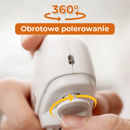 🔥2 w 1 Zmotoryzowane, polerowane automatyczne obcinaczki do paznokci🥳