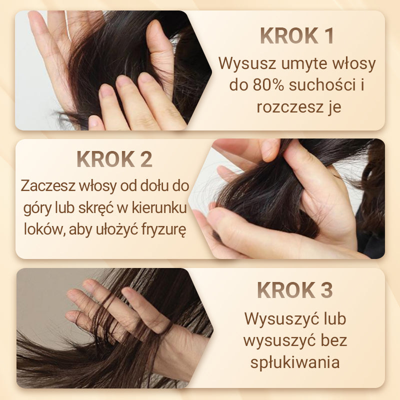 🔥Gorące produkty✨Długotrwała stylizacja Marokańska objętość Nawilżająca elastyczność