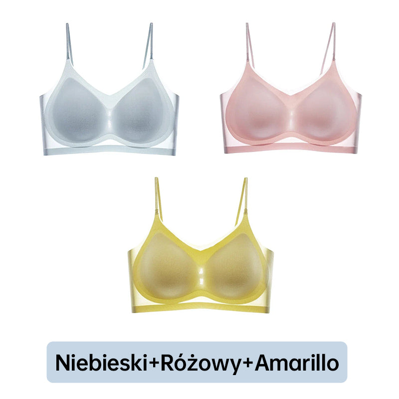 👙Kup 1 i otrzymaj 1 gratis❄️2024 sujetador transpirable sin costuras ultrafino de seda de nuevo estilo