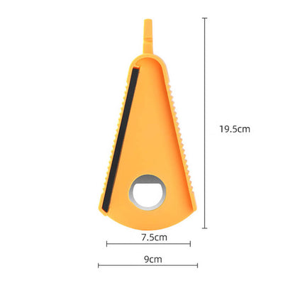 Wielofunkcyjny i łatwy w obsłudze otwieracz do słoików 5 w 1
