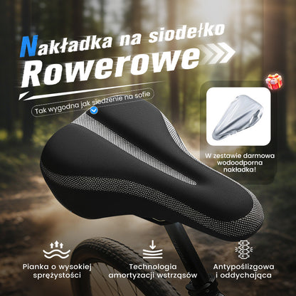 🔥Wysoce sprężysta siodełko rowerowe🚴