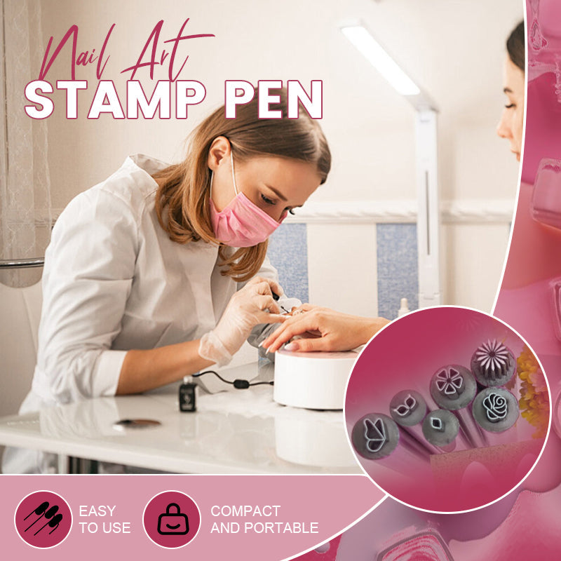 ❣️Nail Pióro do stempli artystycznych（Łatwe w użyciu nawet dla początkujących）