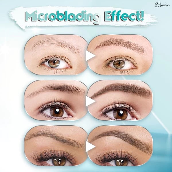 💟Kup 1 i otrzymaj 1 za darmo 💟-3D Wodoodporny ołówek do tatuażu Microblading 4 Fork Tip