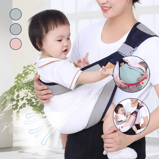 ⏰ Kup 1, a drugi otrzymasz GRATIS!👶👶✨ Ergonomiczne i wygodne nosidełko, które równomiernie rozkłada ciężar i odciąża plecy! 💪🍼