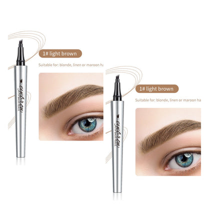 💟Kup 1 i otrzymaj 1 za darmo 💟-3D Wodoodporny ołówek do tatuażu Microblading 4 Fork Tip