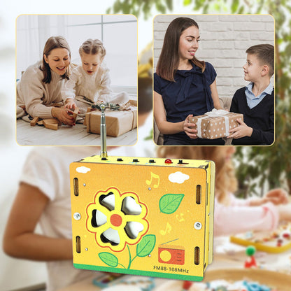 🎁💥Edukacyjne zabawki dla dzieci DIY mini radio