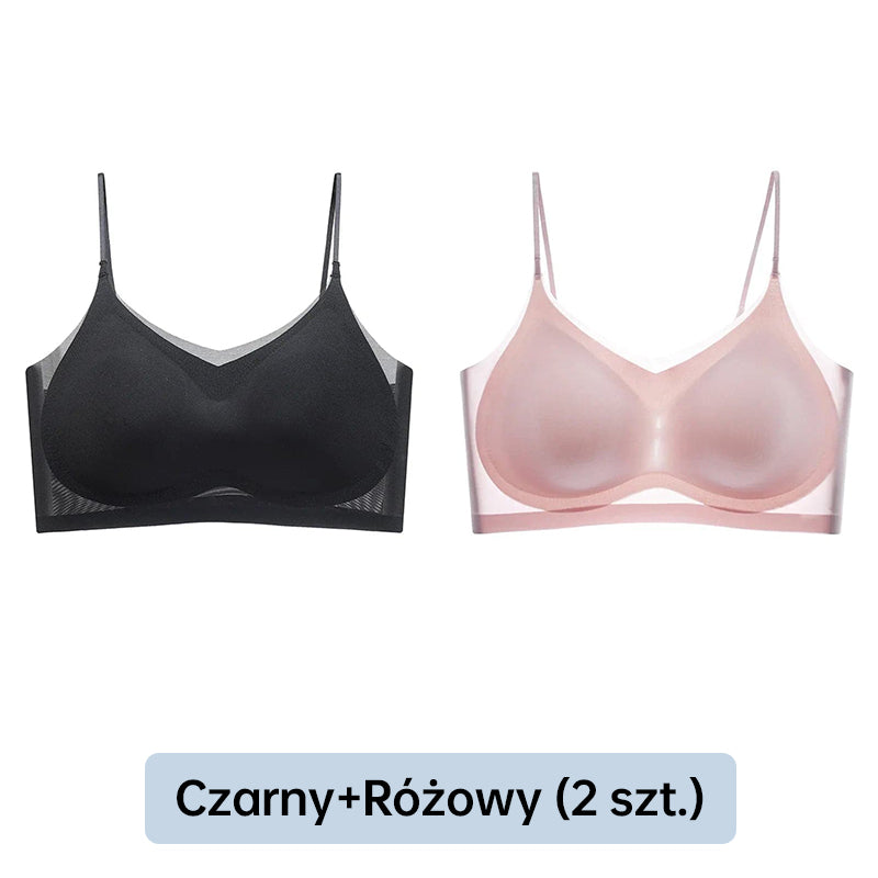 👙Kup 1 i otrzymaj 1 gratis❄️2024 sujetador transpirable sin costuras ultrafino de seda de nuevo estilo