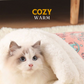 【🔥Ciepły i przytulny】🐱Ciepłe, pluszowe, grube legowisko dla kota