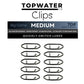 🎣🐟Szybkie zaciski Topwater Co