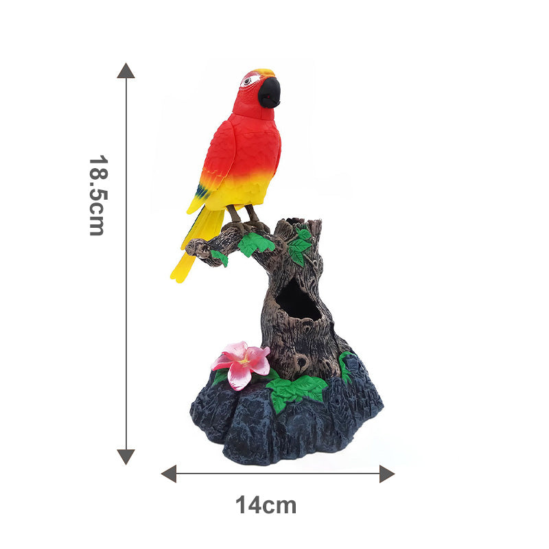 🦜Elektryczne, sterowane bateryjnie papugi głosowe - 🥀Ożyw swój ogród