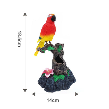 🦜Elektryczne, sterowane bateryjnie papugi głosowe - 🥀Ożyw swój ogród
