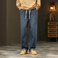【M-4XL】👖Męskie luźne proste dżinsy - Relaks i wygoda