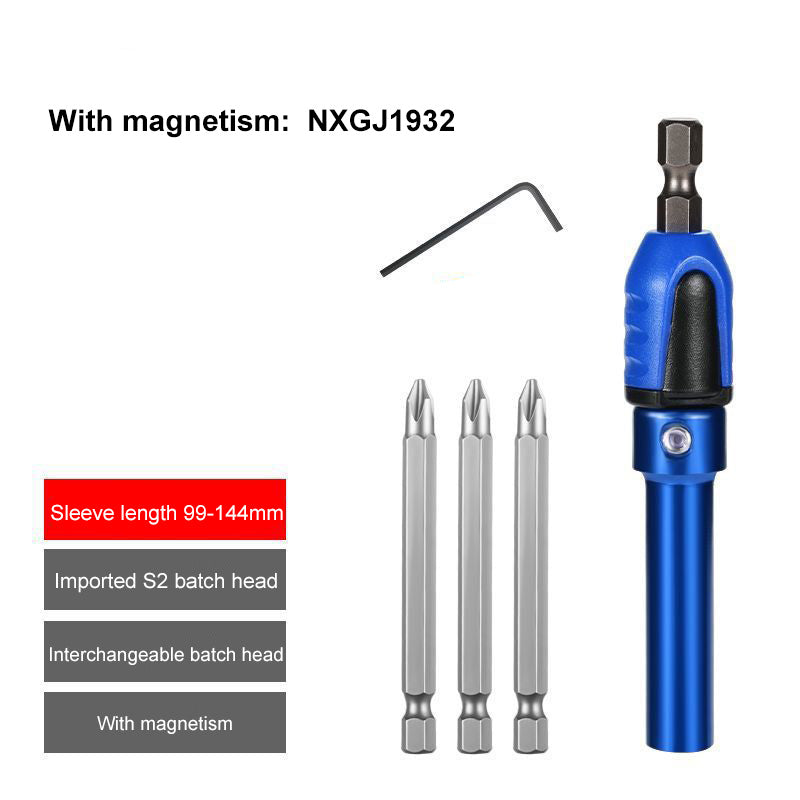 Wielofunkcyjny, wydajny, magnetyczny zestaw narzędzi do bezpiecznego wkręcania 3 w 1