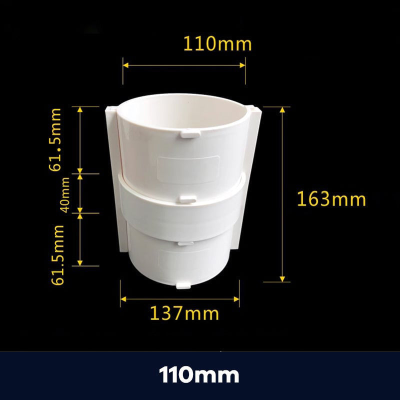 Separate Type Leak Repair Joint for Drainage Pipe