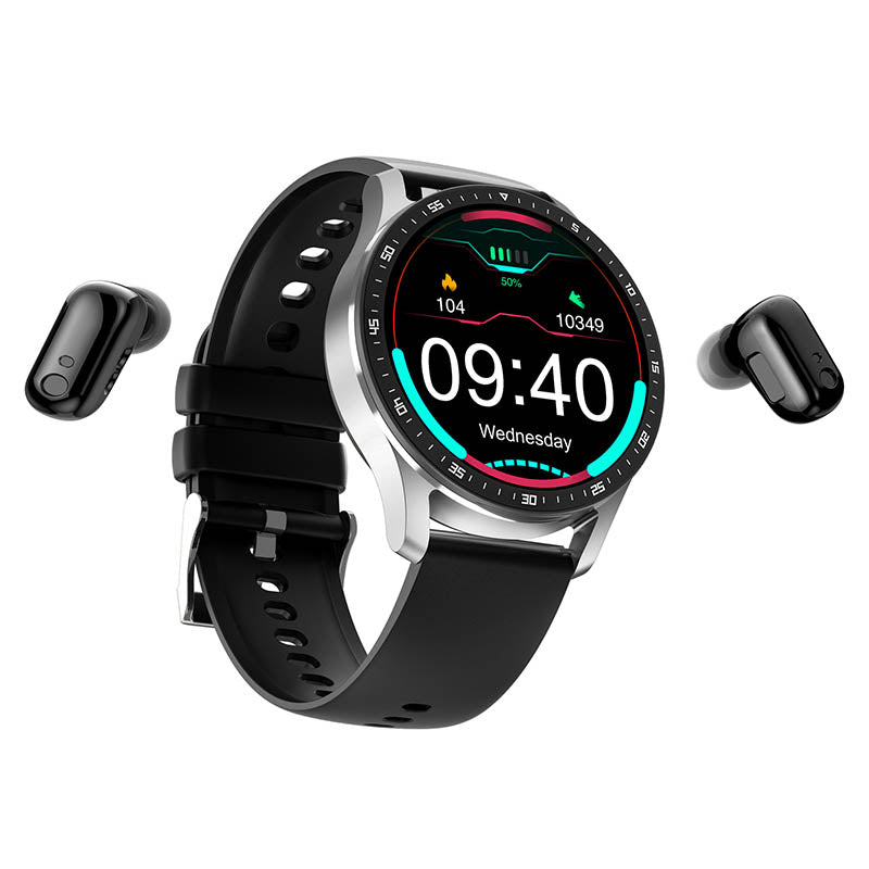 Smartwatch 2 w 1 ze słuchawkami dousznymi