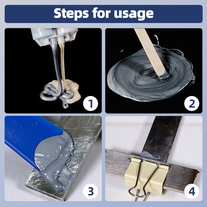 Odporny na wysoką temperaturę wodoodporny klej do naprawy metalu