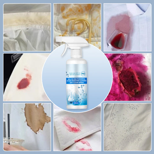 🔥 Kup 1 i otrzymaj 1 gratis 🎁 Uniwersalny, silny odplamiacz w sprayu do prania chemicznego odzieży🏡