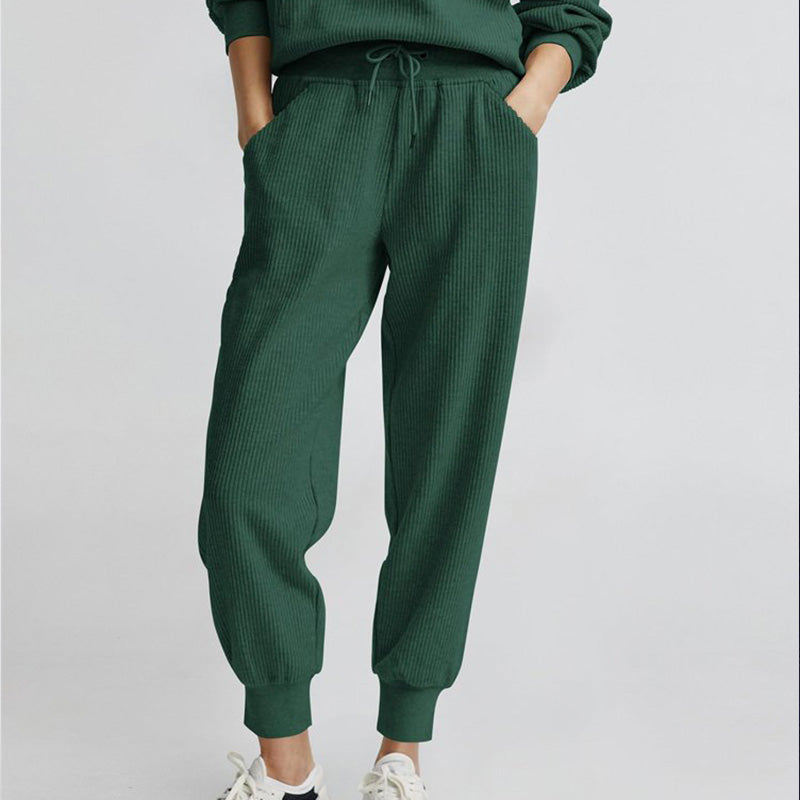 Long Sleeve Half Zip Sweatsuits Set