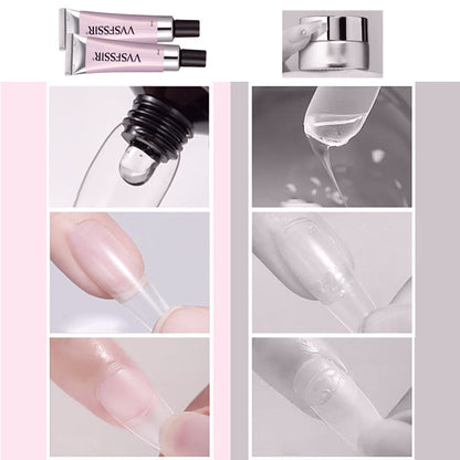 🔥50% ZNIŻKI💅Zestaw Magic Solid Nail Glue Kit 3 w 1 Zestawy do zdobienia paznokci