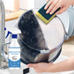 🧼Pożegnaj się z uporczywymi plamami z tłuszczu! Silnie działający spray do usuwania tłuszczu w kuchni✨✨