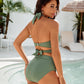 💥👙Stroje kąpielowe Tummy Control Skromne zestawy bikini z wysokim stanem