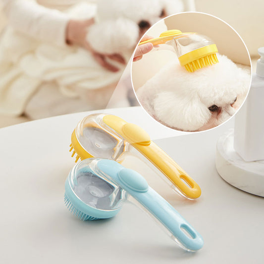 🐾 Kup jeden, drugi gratis! 🧴 Szczotka do kąpieli dla zwierząt — z długą rączką