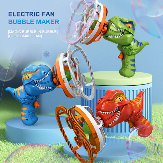 🦖Elektryczna maszyna do robienia baniek mydlanych w kształcie dinozaura🎁