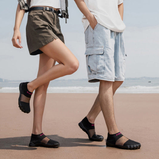 👟🌊 Oddychające, antypoślizgowe buty plażowe – idealne do uprawiania sportów wodnych i wędrówek 🏖️