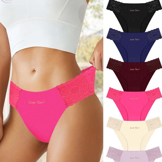 ⏳ Horký prodej 😍Damskie oddychające majtki z koronką👙