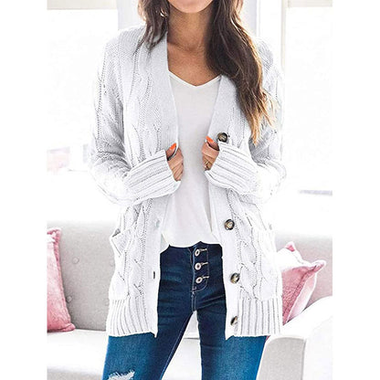 Damhösttröja i midimodell 🧥 – Kan bäras över en t-shirt eller under en kappa, perfekt för kontoret och brunchen 💼