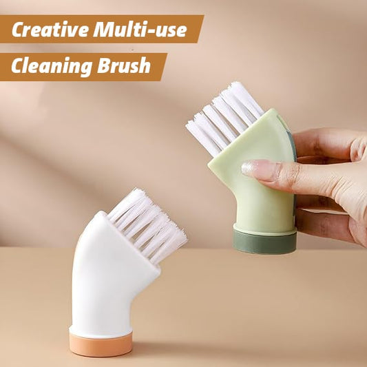 🧼 Wielofunkcyjna szczotka do czyszczenia, którą można przymocować do butelek z wodą mineralną💦