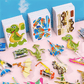 🦖 47% zniżki! 🧩 Puzzle logiczne 3D – zestaw 50 elementów z kolorowymi dinozaurami z kreskówek 🎨✨
