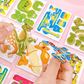 🦖 47% zniżki! 🧩 Puzzle logiczne 3D – zestaw 50 elementów z kolorowymi dinozaurami z kreskówek 🎨✨
