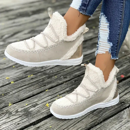 🔥Damskie wygodne, swobodne śniegowce do połowy łydki