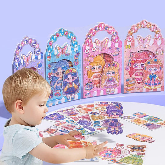 💖Magnetyczne Lalki do Przebierania dla Dzieci🧲