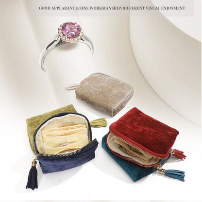 🔥✨Mini podróżna kosmetyczka na biżuterię z zamkiem błyskawicznym