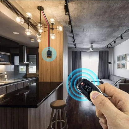 🏡Zestaw bezprzewodowego przełącznika zdalnego sterowania i odbiornika📡💡