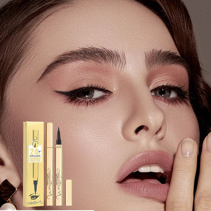 🤩1+1 gratis✨Trwały wodoodporny płynny eyeliner – koniec z rozmazanym eyelinerem!