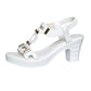 👡 Teraz z 40% rabatem! ✨ Damskie sandały na grubym obcasie z paskiem w kształcie litery T 💃