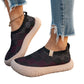 👟  Trampki na platformie – ukryty obcas 5 cm, model wsuwany, oddychająca siateczka ✨