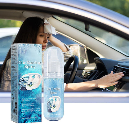 🌬️ Niezbędnik na letnie podróże samochodem! Spray chłodzący do samochodu – wystarczy jedno psiknięcie, by poczuć chłód 🧊