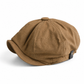 🧢 Vintage brittisk stil tidningspojkskeps för män och kvinnor, klassisk avslappnad flat cap, åttakantig basker