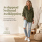 🚚 Fri frakt på just den här produkten!  🧥 Avslappnad kappa för kvinnor med plyschimiterad pälskrage och asymmetrisk dragkedja – Stilren och bekväm ✨