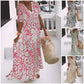 🌸2024 Nowe damskie sukienki letnie Swing w kwiaty do noszenia na co dzień👗